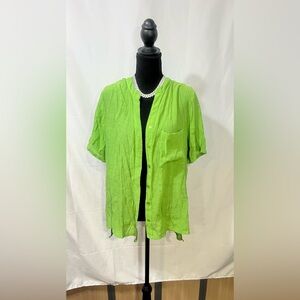 Green Button Down Shirt